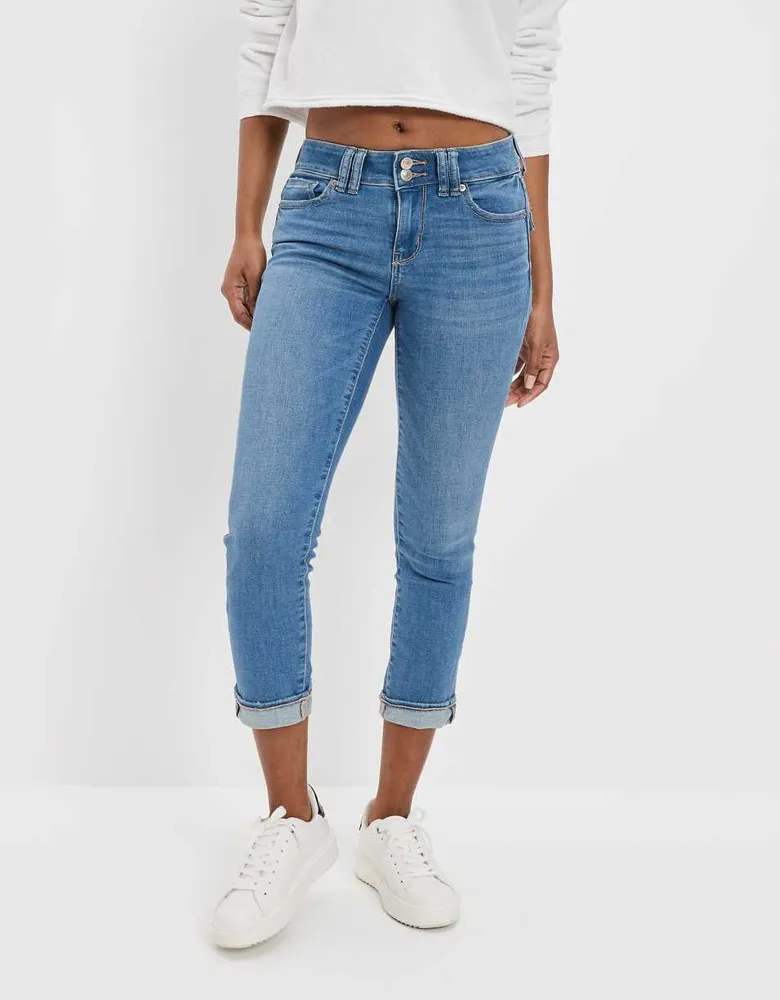 AE Next Level Curvy Low-Rise Kick Bootcut Jean