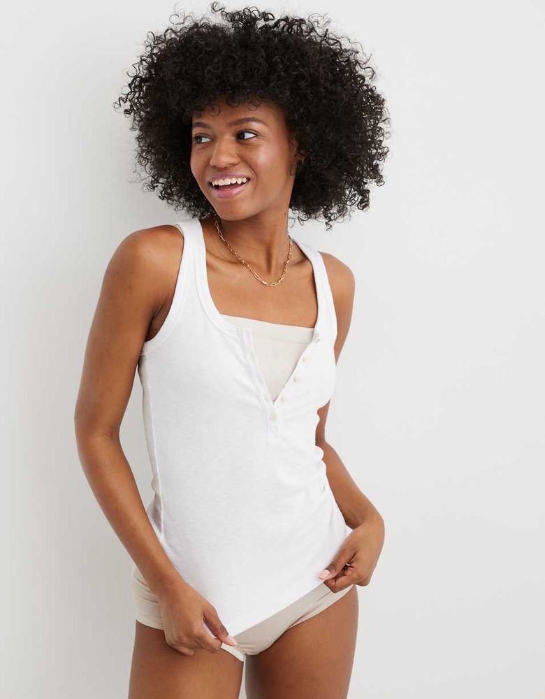 Aerie Henley No BS Tank Top