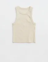 Aerie Free Spirit Ribbed Tank Top
