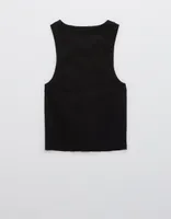 Aerie Free Spirit Ribbed Tank Top