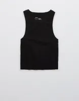 Aerie Free Spirit Ribbed Tank Top