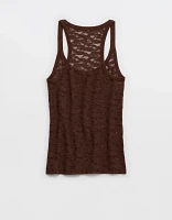 Aerie Easy Does It Vintage Lace Tank Top