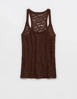Aerie Easy Does It Vintage Lace Tank Top