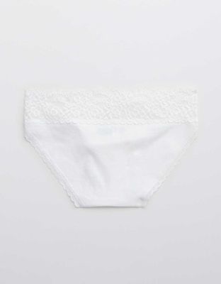 Aerie Cotton Eyelash Lace Bikini Underwear