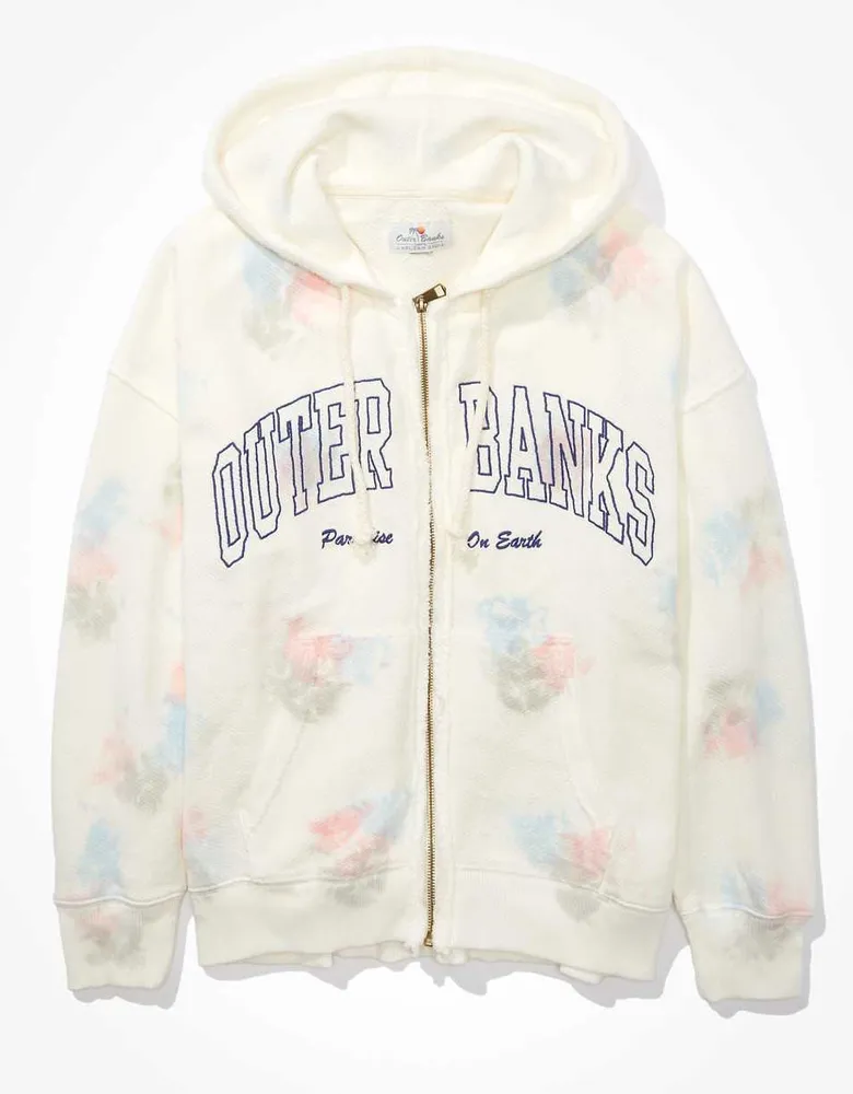 AE x Outer Banks Oversized Zip-Up Hoodie