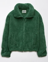 AE Zip-Up Bear Hug Sherpa Sweatshirt