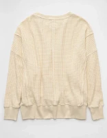 AE Big Hug Waffle Sweatshirt