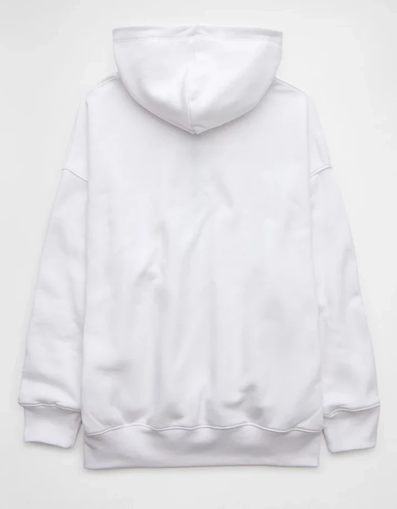 AE Everyday Luxe Oversized Zip-Up Hoodie