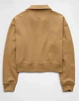 AE Cropped Polo Sweatshirt