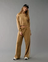 AE Cropped Polo Sweatshirt