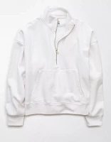 AE Everyday Luxe Quarter-Zip Sweatshirt