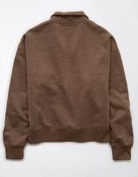 AE Everyday Luxe Quarter-Zip Sweatshirt