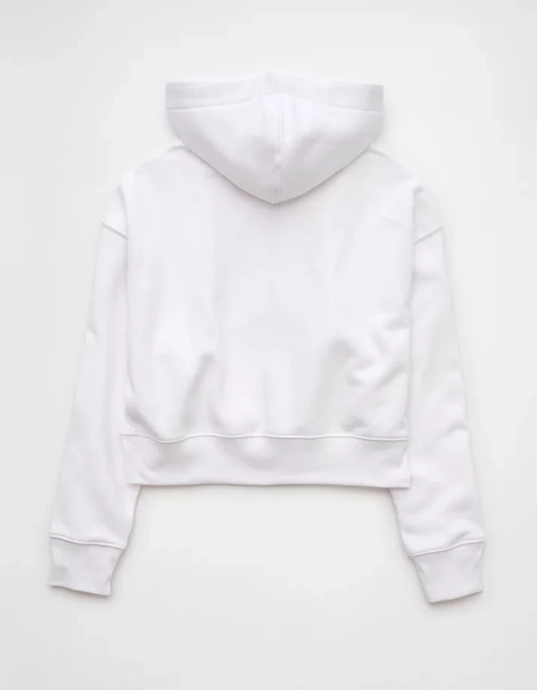Chandail à capuchon glissière luxe de tous les jours AE