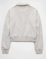 AE Cropped Polo Sweatshirt