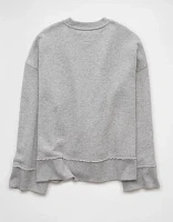 AE Relaxed Wide Sleeve Sweatshirt