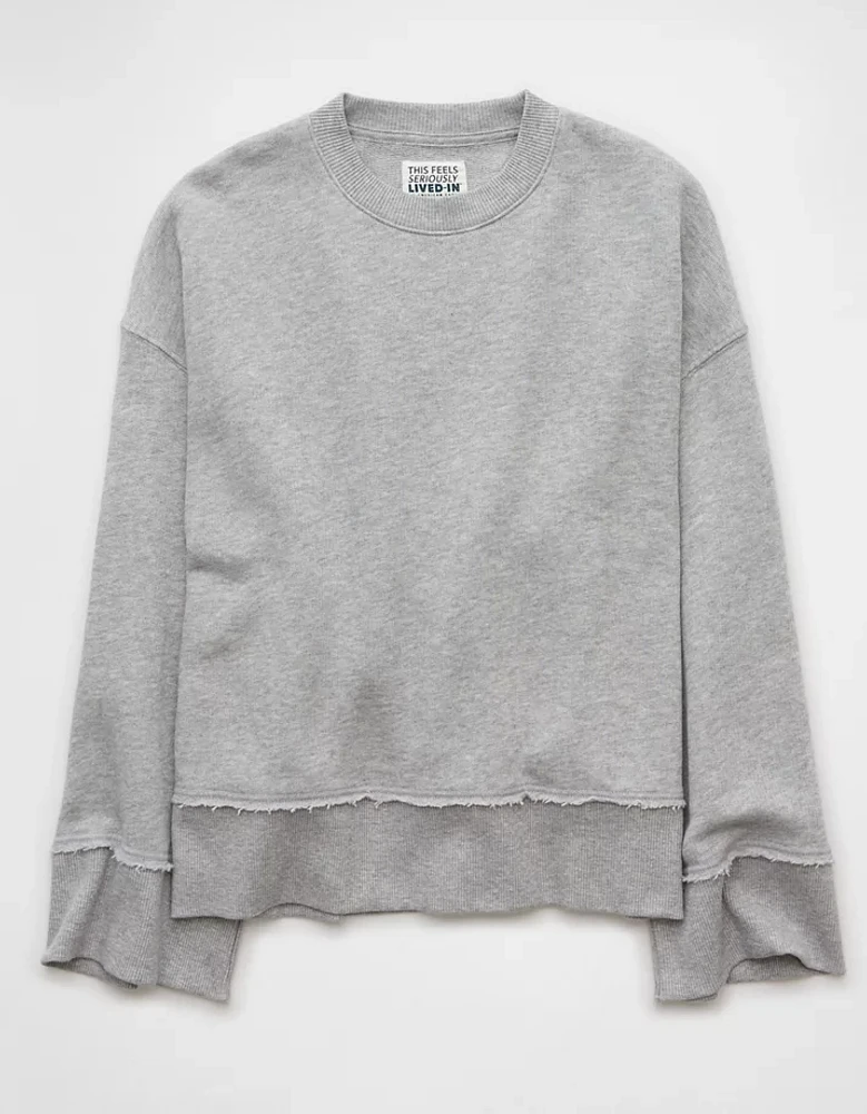 AE Relaxed Wide Sleeve Sweatshirt