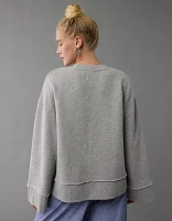 AE Relaxed Wide Sleeve Sweatshirt