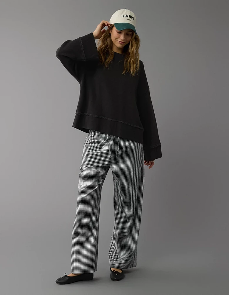 AE Relaxed Wide Sleeve Sweatshirt
