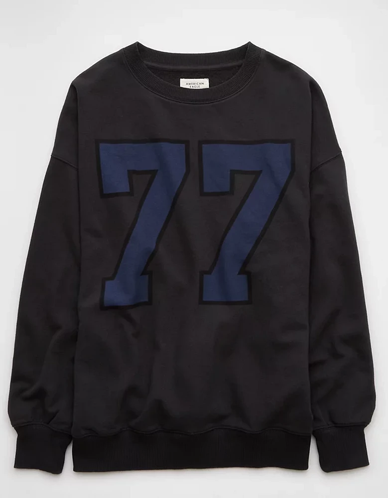 AE Oversized Logo Graphic Sweatshirt