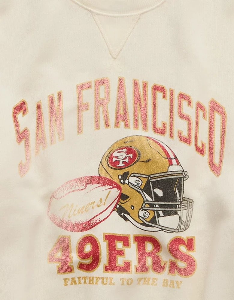 Chandail en molleton ras du cou 49ers de San Francisco NFL AE