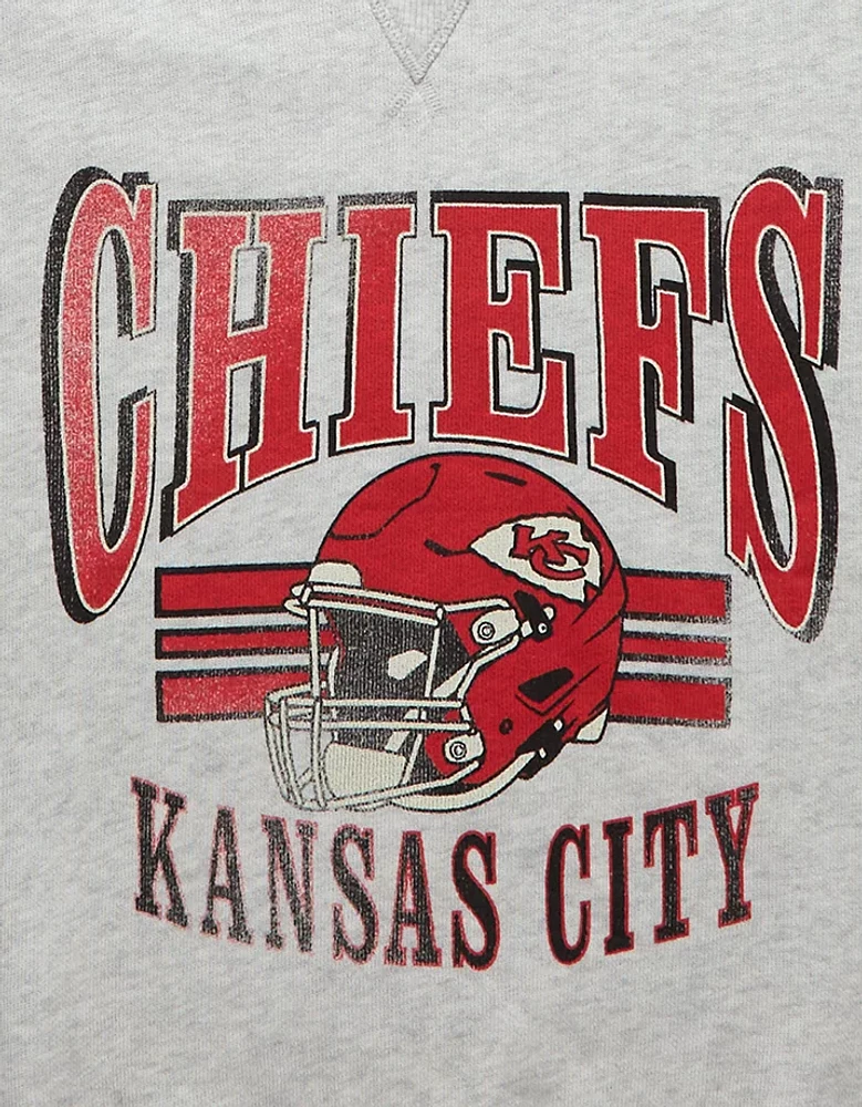 Chandail en molleton à col rond NFL Chiefs de Kansas City AE