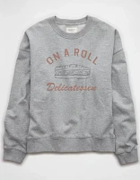 AE Relaxed Fit Food Graphic Sweatshirt