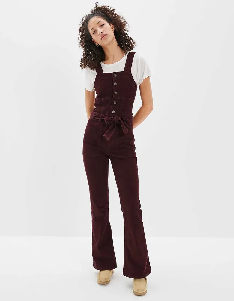 AE Corduroy Flare Overall