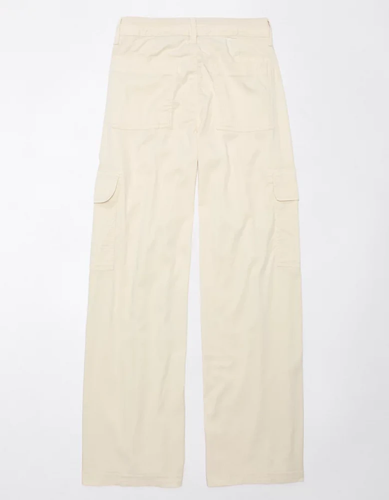 AE Dreamy Drape Stretch Cargo Super High-Waisted Baggy Wide-Leg Pant