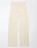 AE Dreamy Drape Stretch Cargo Super High-Waisted Baggy Wide-Leg Pant