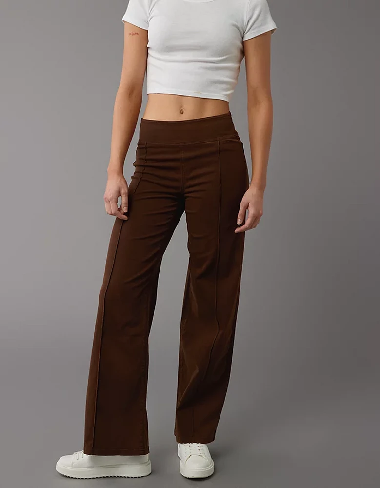 AE Pull-On Wide-Leg Pant