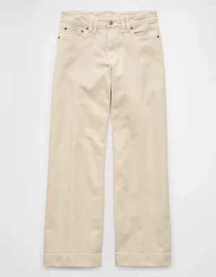 AE Dreamy Drape Stretch Low-Rise Baggy Wide-Leg Pant