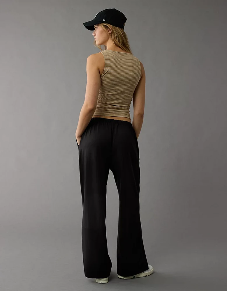 AE Low-Rise Pull-On Poppy Trouser