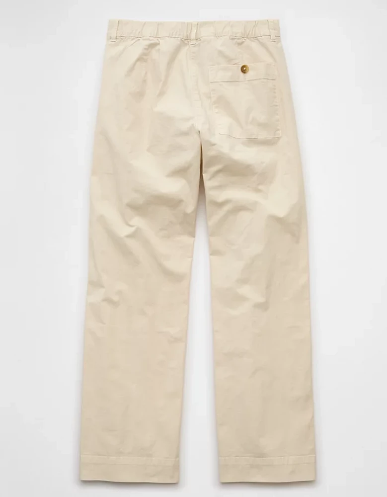 AE Stretch Stovepipe Khaki Pant