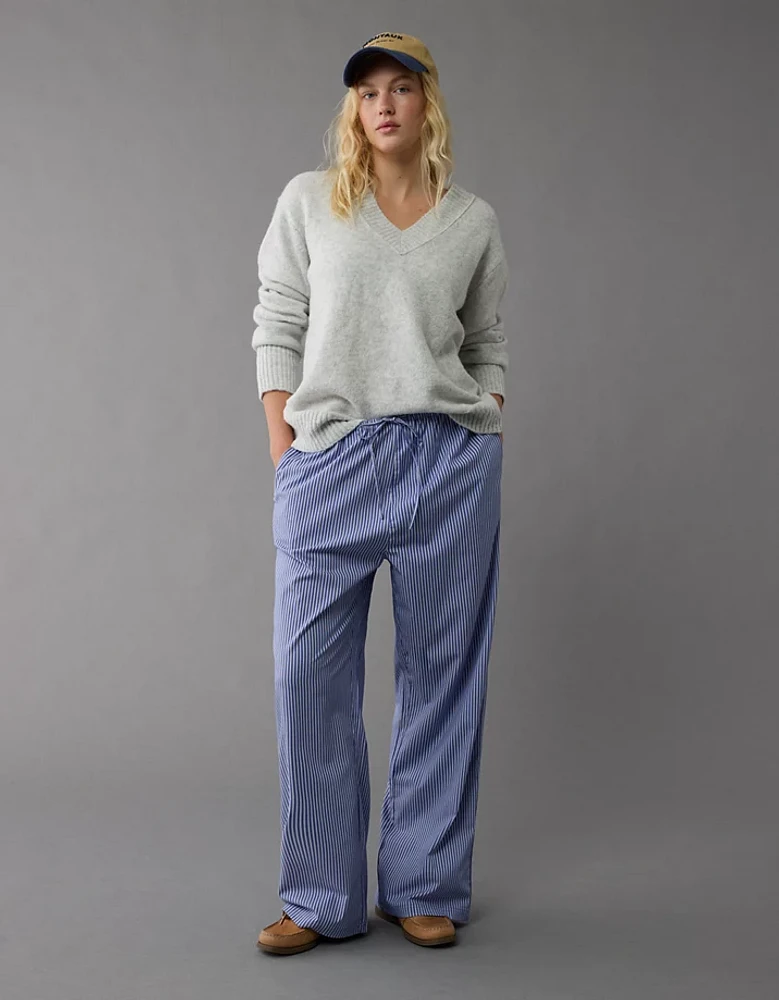 AE Woven Wide-Leg PJ Pant