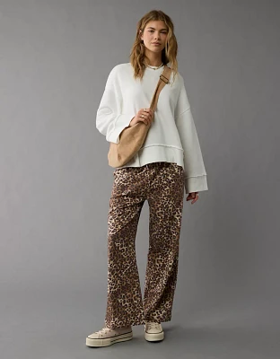 Pantalon de pyjama à motif léopard AE