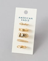 AEO Sculpted Ring 5-Pack