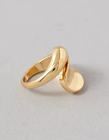 AEO Gold Sculpted Ring