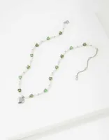 AEO Heart Beaded Necklace