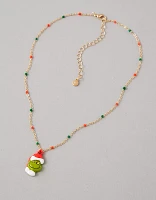 AEO Grinch Necklace