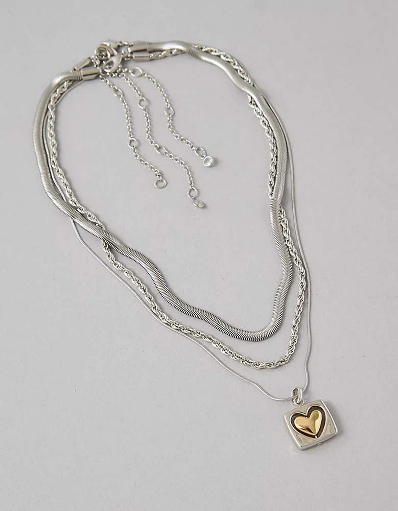 AEO Two-Tone Necklace