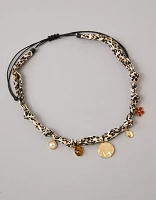 Collier léopard AEO
