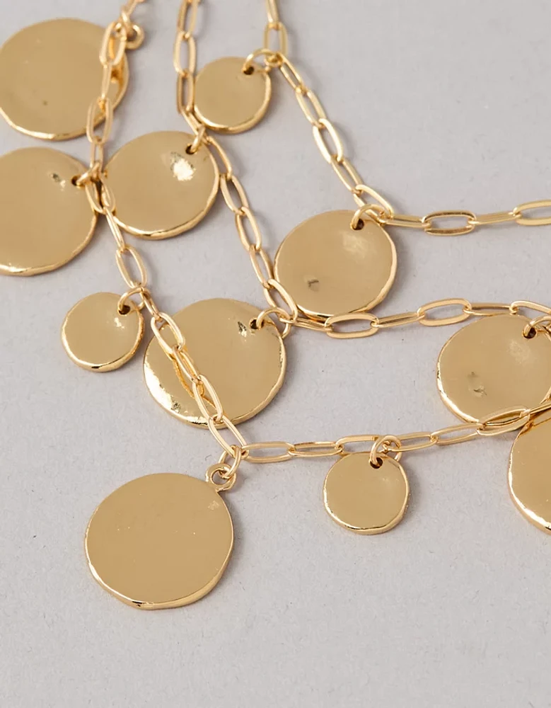 AEO Coin Layered Necklace