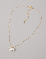 Collier à pendentif perlé AEO