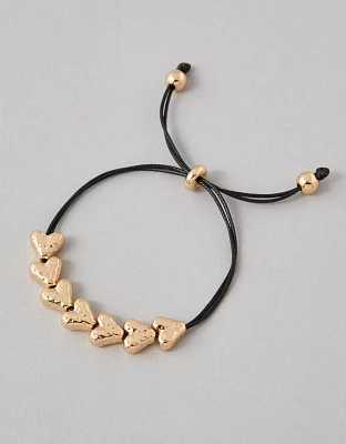 AEO Sculpted Heart Bracelet