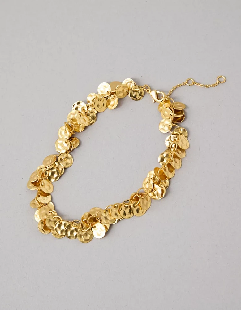 AEO Gold Disc Anklet