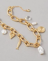 Bracelet de cheville à breloque Sardine AEO