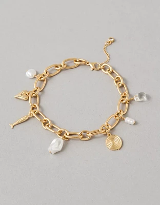 Bracelet de cheville à breloque Sardine AEO