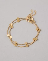 Emballage de deux bracelets cœur AEO
