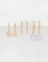 AEO Flower Earring 3-Pack