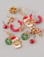 AEO Grinch Earrings 6-Pack